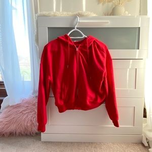 garage zip up hoodie